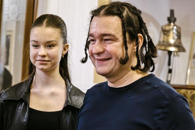 Ladislav Špiner s dcerou Karolínou. Foto Michal Klíma